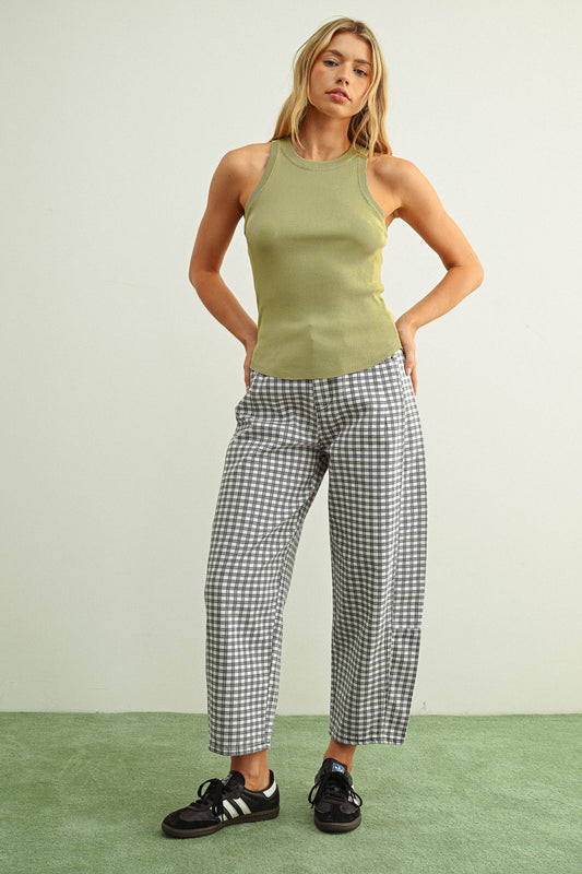 Checkmate Barrel Pants