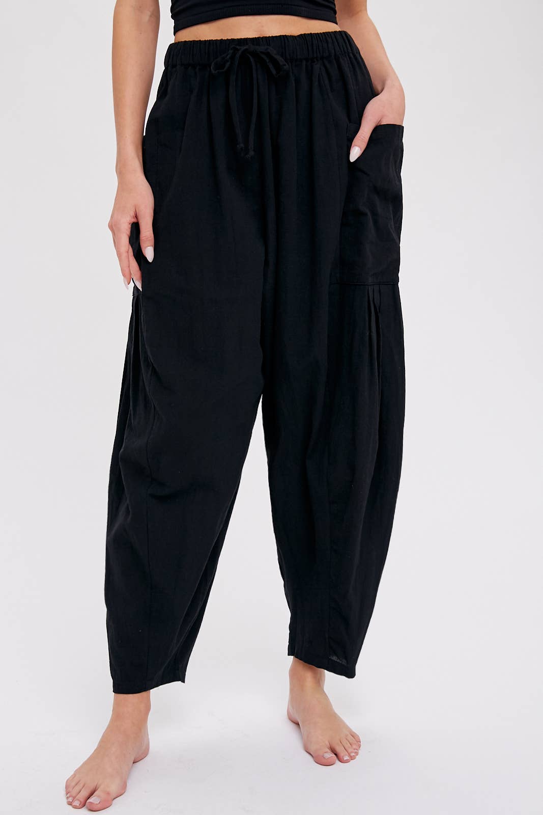 EFFORTLESS HAREM PANTS