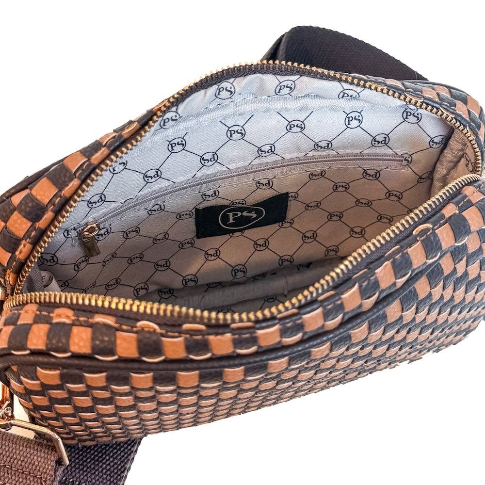 Woven Willow Camera Crossbody Bag Wholesale